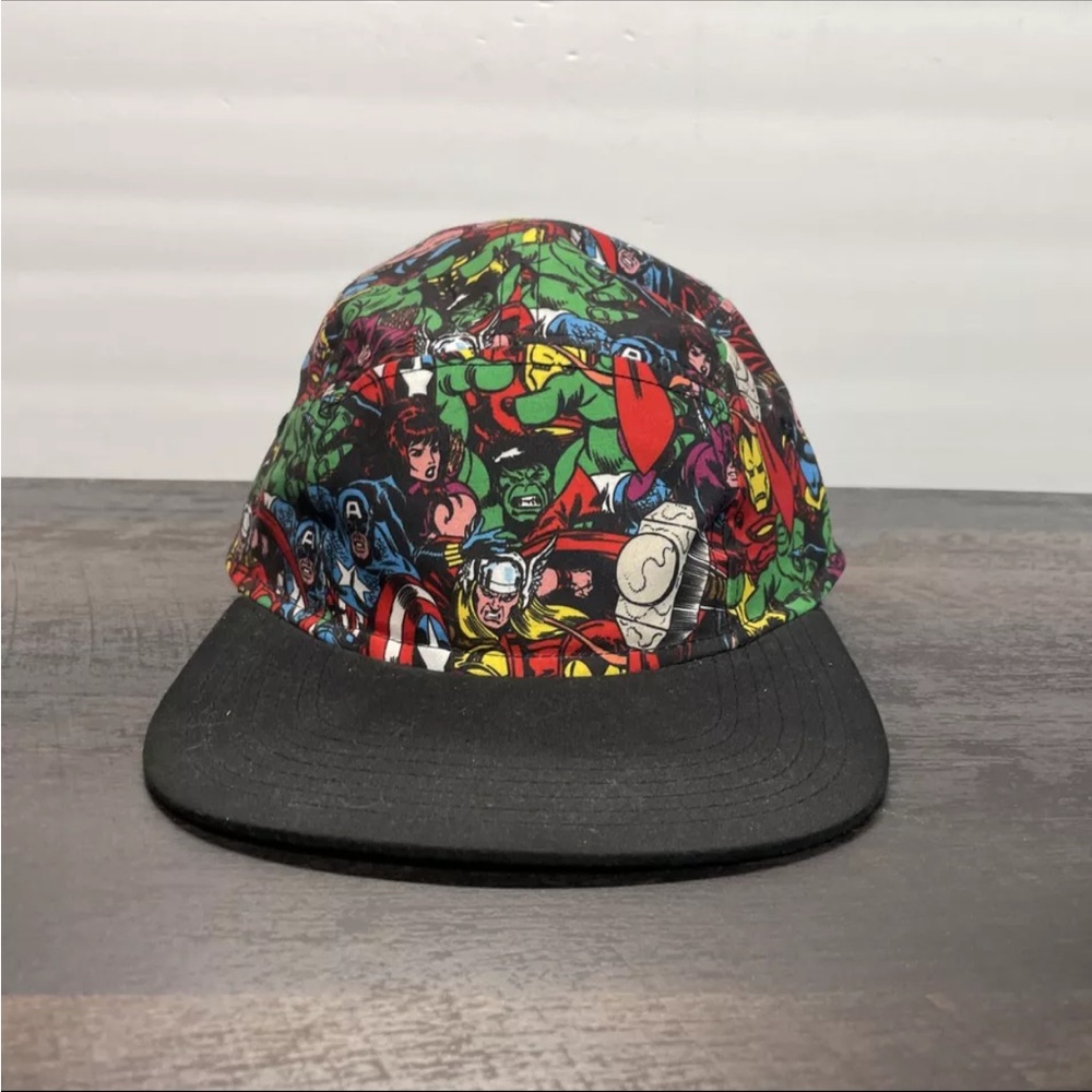 Marvel Comics Super Heroes Adjustable Hat Multi Colored